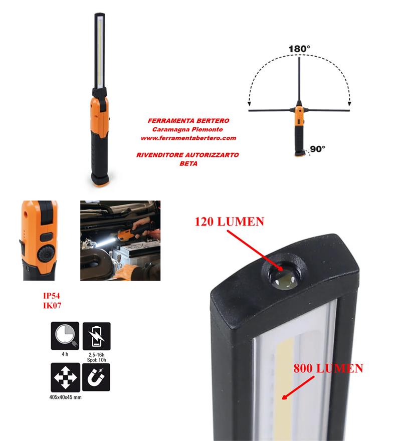 BETA LAMPADA TORCIA MAGNETICA 1838AM OFFICINA